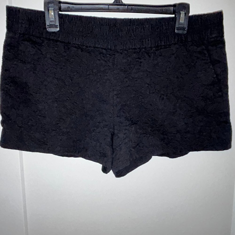 J.Crew matelasse pull on shorts sz 14 EUC LN